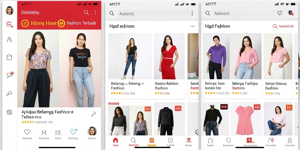 Tampilan antarmuka aplikasi API77 yang menarik dan user-friendly.