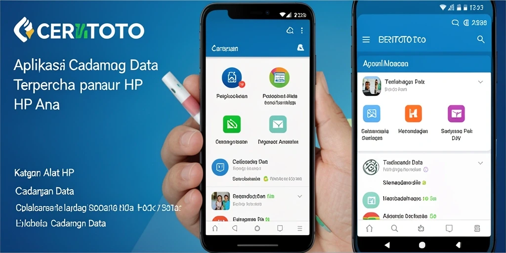 Antarmuka pengguna CERITOTO yang ramah dan fungsional untuk cadangan data.